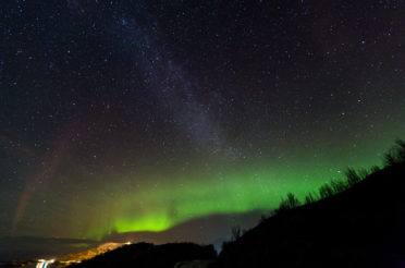 Sternenhimmel über Tromsø