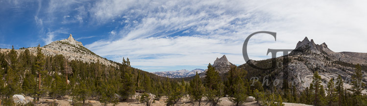 Panorama vom Cathedral Pass