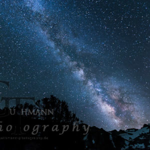John Muir Trail Sternenhimmel Milchstraße Nightsky Milky Way