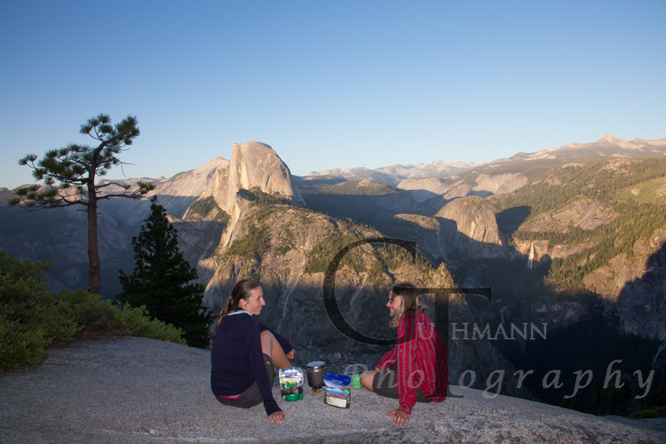 Yosemite Valley Sonnenuntergang Half Dome