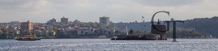 Insel im Hafen von Sydney