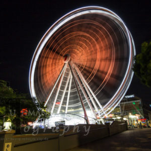 Brisbane erleuchtetes Riesenrad