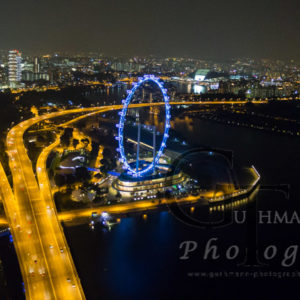 Singapur Nacht Lichter