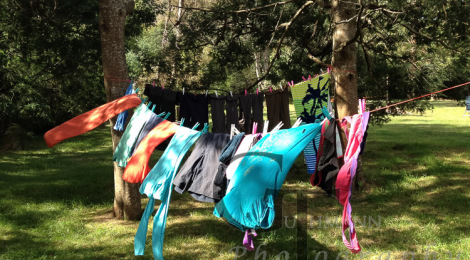 Tasmanien Reisealltag Wäsche waschen