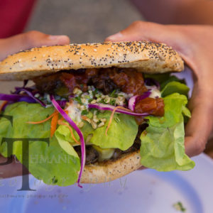 Neuseeland Marahau Fat Tui Burger