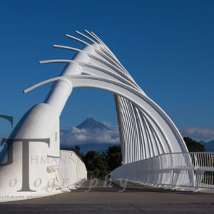 Mount Taranaki New Plymouth Te Rewa Rewa Bridge