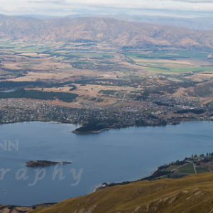 Neuseeland Blick auf Wanaka vom Roys Peak