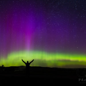 Kanada Aurora Borealis Nordlichter Polarlichter im Sommer