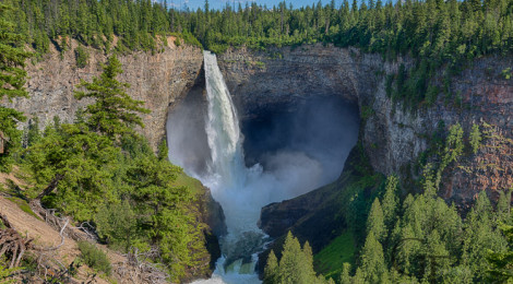 Wasserfälle im Wells Gray Provincial Park