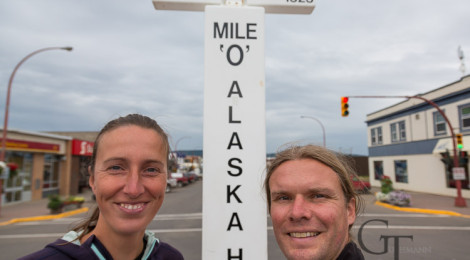 Kanada Dawson Creek Alaska Highway Mile 0