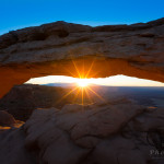 Utah Canyonlands Nationalpark Sonnenaufgang Mesa Arch
