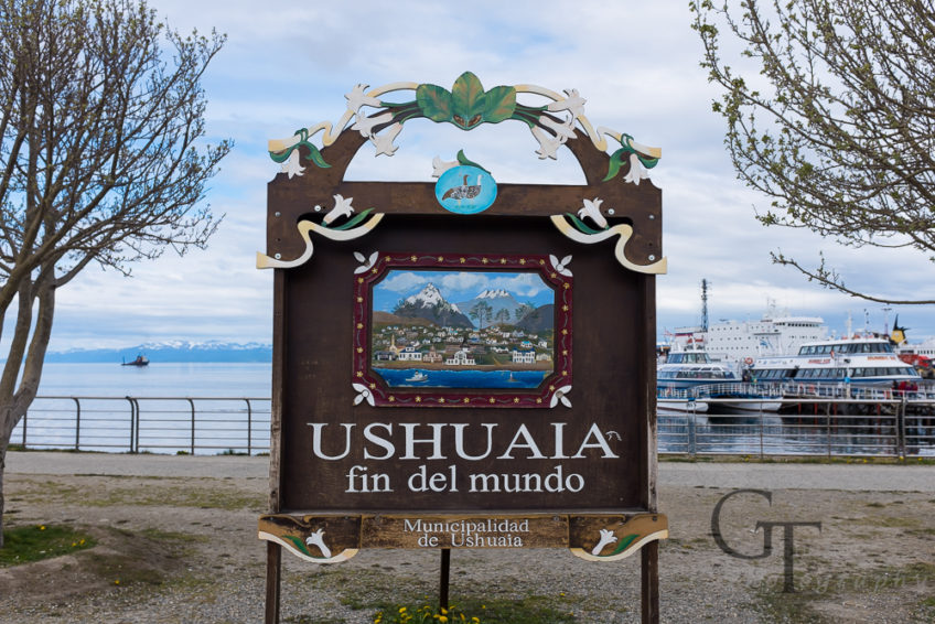 In den Straßen von Ushuaia