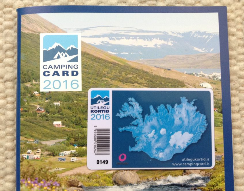 Die Campingkarte für Island – lohnende Investition oder rausgeschmissenes Geld?
