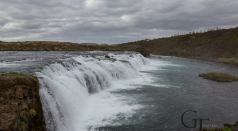 Island Wasserfall Faxifoss