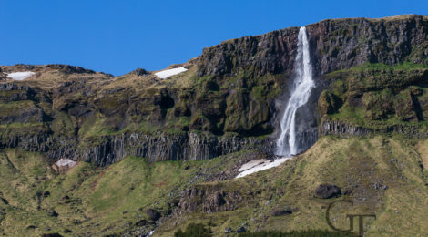 Island Bjarnafoss Wasserfall
