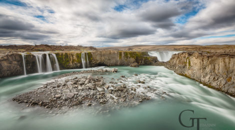 Island Hrafnabjargafoss Wasserfall