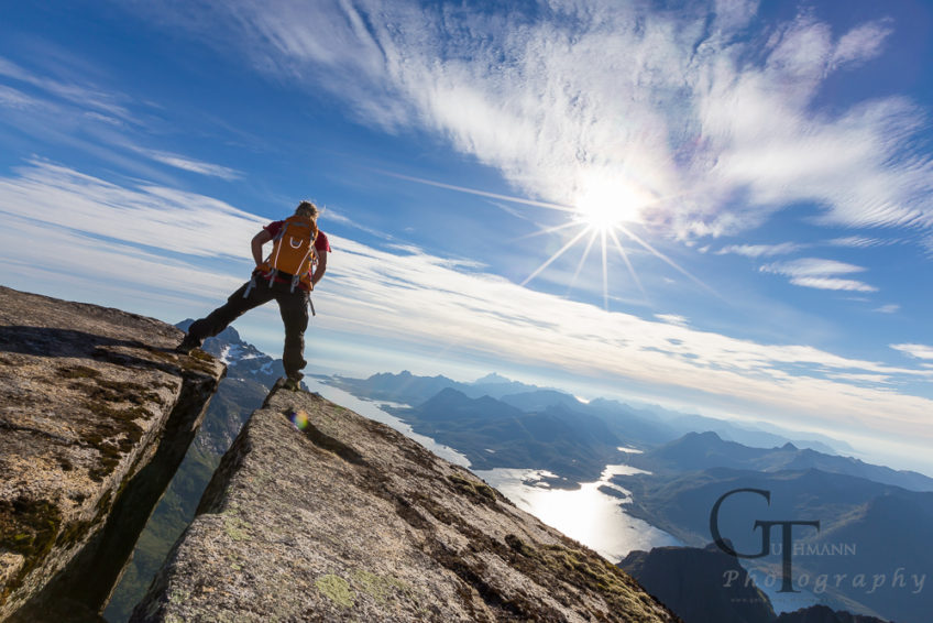 Wandern in Norwegen – der Geitgaljen zweithöchster Berg der Lofoten