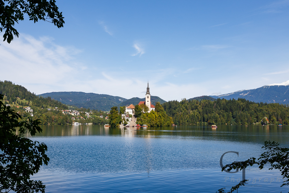 Slowenien Bled See Kirche Blejsko jezero