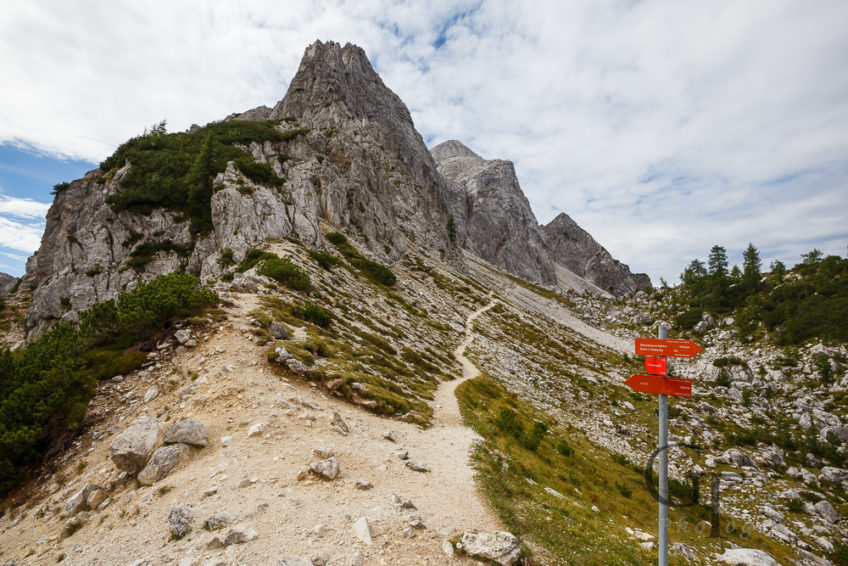 Wandern am Vršič-Pass