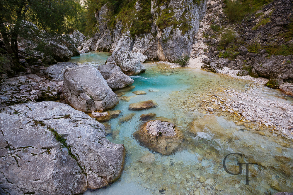 Slowenien Fluss Soca