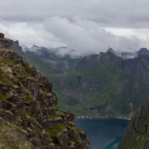 Norwegen Senja Husfjellet Wanderung