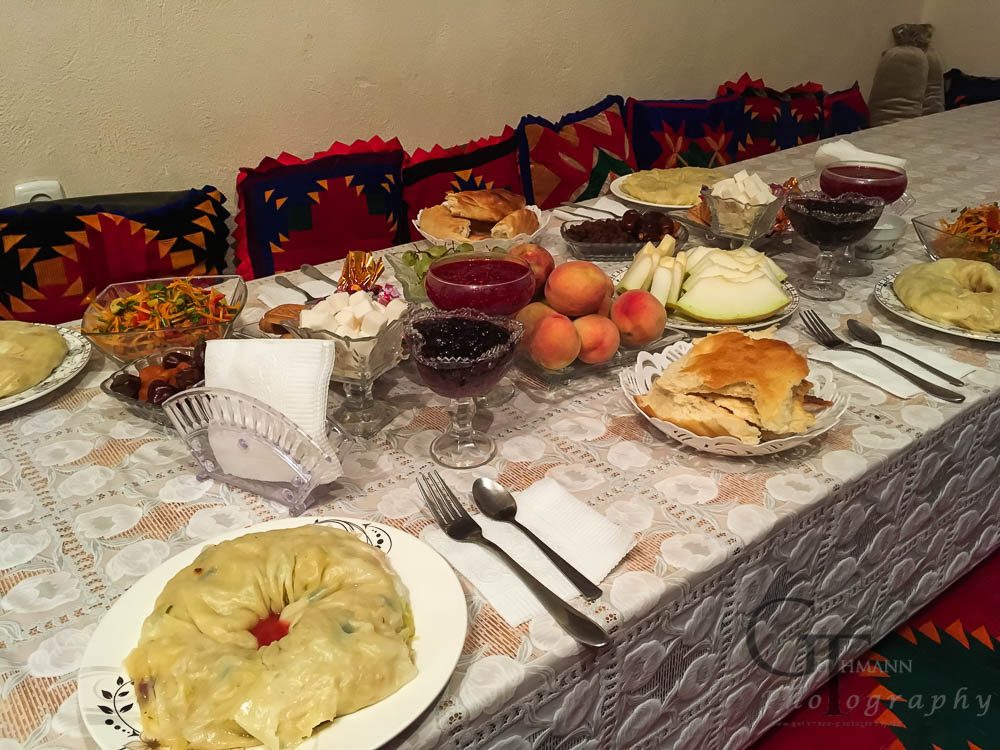 Kirgisistan Vegetarisches Essen